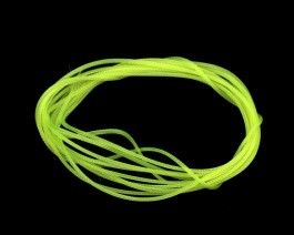 Braided Tubing, Large, Fluo Yellow, 2 m